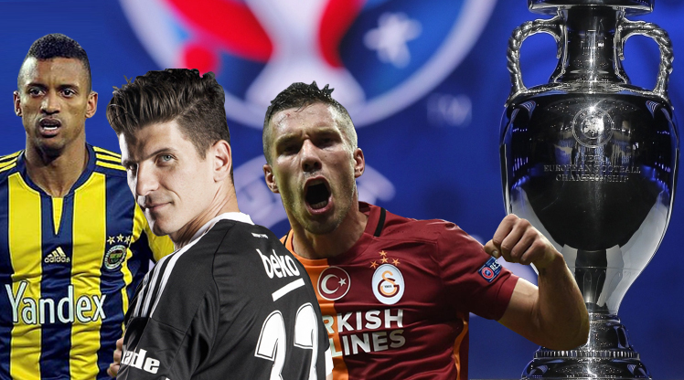 Süper Lig'den EURO 2016'ya giden yabancı yıldızlar
