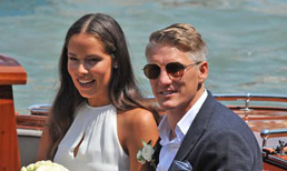 Schweinsteiger ile Ivanovic evlendi