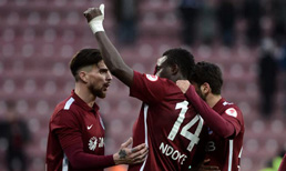 Trabzonspor, Avni Aker'e son kez çıktığı Ziraat Türkiye Kupası H Grubu'nda 6. hafta maçında Atiker Konyaspor'u Dame N'Doye'un golüyle 1-0 mağlup etti.