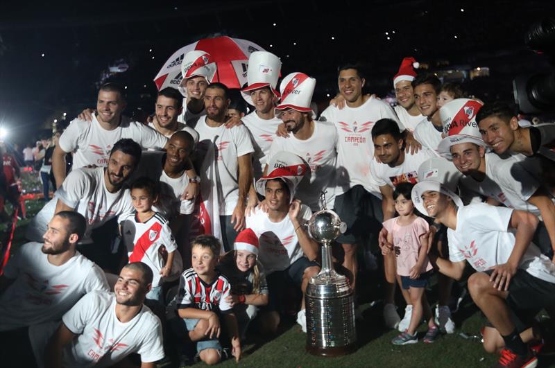 River Plate şampiyonluğu kutladı