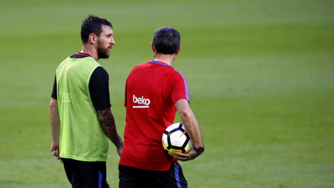 Messi'den Valverde'ye tepki
