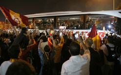 "Şampiyon'a İstanbul'da çılgın karşılama