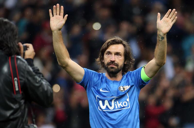 Pirlo'nun jübilesinde yıldızlar geçidi