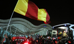 Galatasaray kafilesi, Hatay'a geldi

