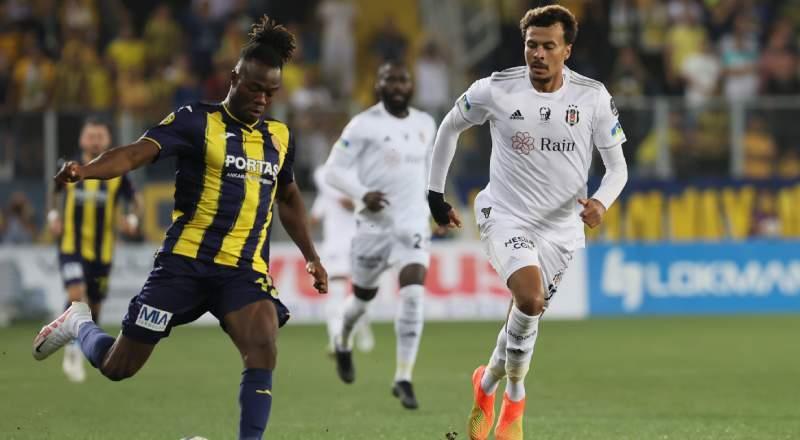 İşte MKE Ankaragücü - Beşiktaş maçının ardından öne çıkan OPTA notları...