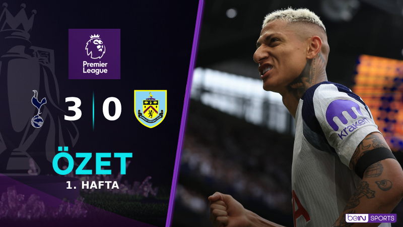 Tottenham Hotspur 3-0 Burnley Maç Özeti
