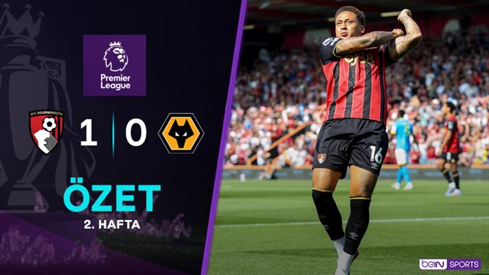 Bournemouth 1-0 Wolverhampton Maç Özeti