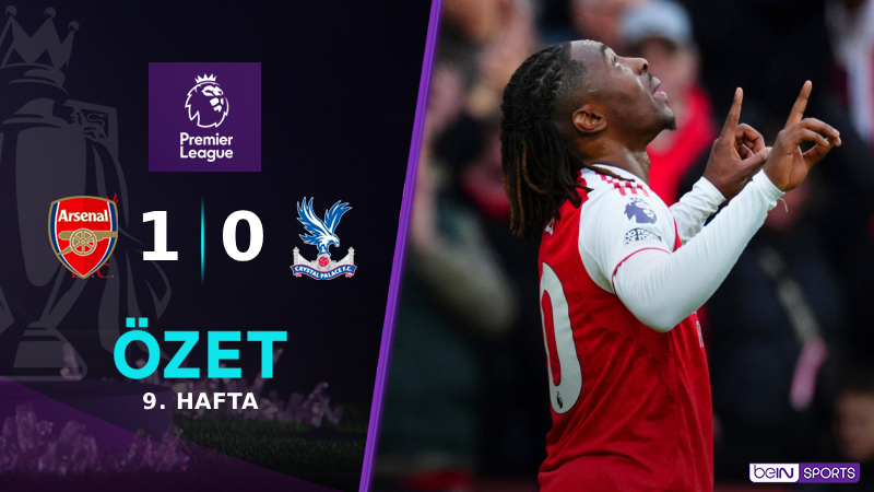 Arsenal 1-0 Crystal Palace Maç Özeti