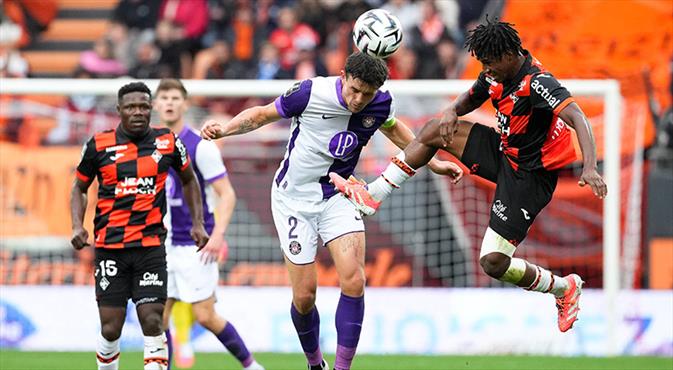 Lorient 1-1 Toulouse Maç Özeti