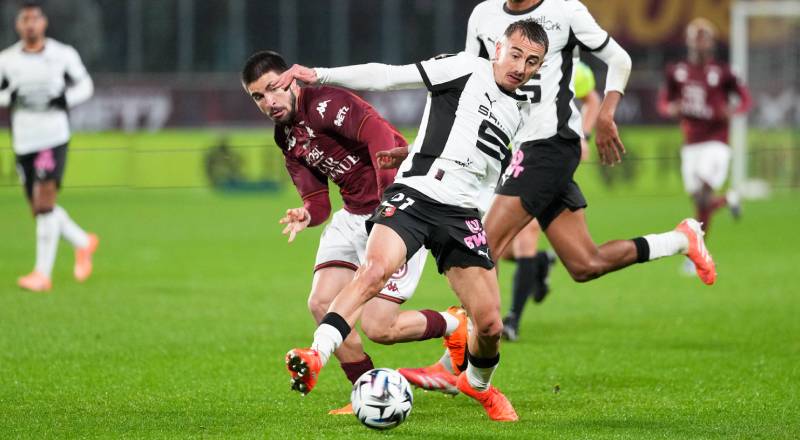 Metz 0-1 Rennes Maç Özeti