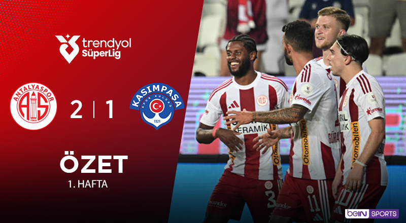 Hesap.com Antalyaspor 2-1 Kasımpaşa Maç Özeti