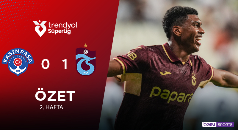 Kasımpaşa 0-1 Trabzonspor Maç Özeti