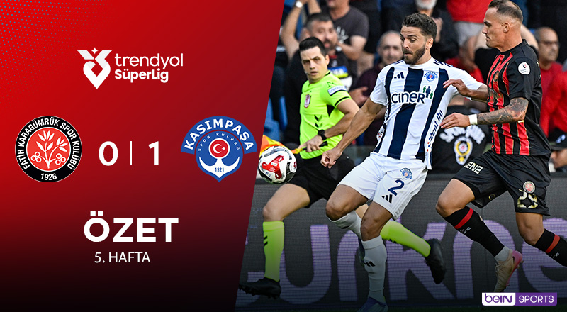 Mısırlı.com.tr Fatih Karagümrük 0-1 Kasımpaşa Maç Özeti