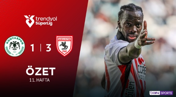 Tümosan Konyaspor 1-3 Samsunspor Maç Özeti