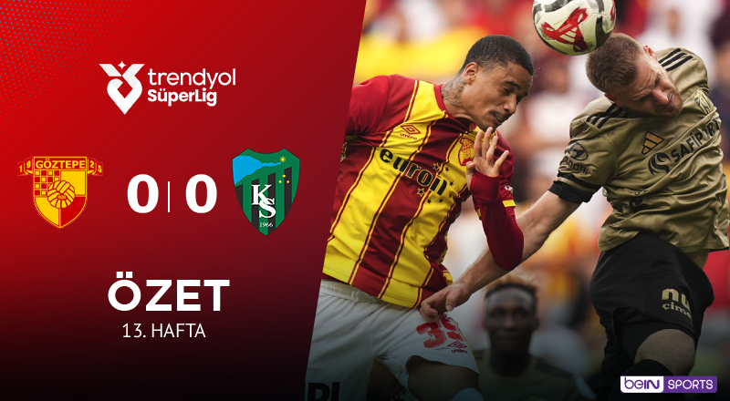 Göztepe 0-0 Kocaelispor Maç Özeti