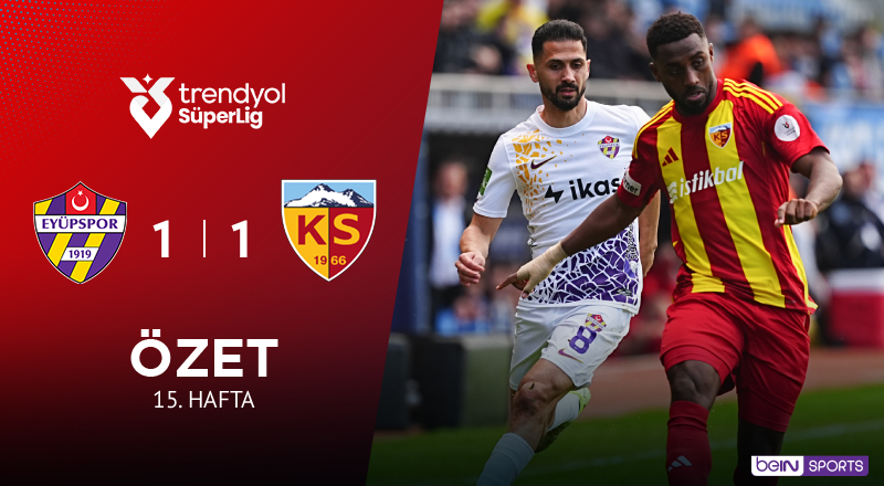 ikas Eyüpspor 1-1 Zecorner Kayserispor Maç Özeti
