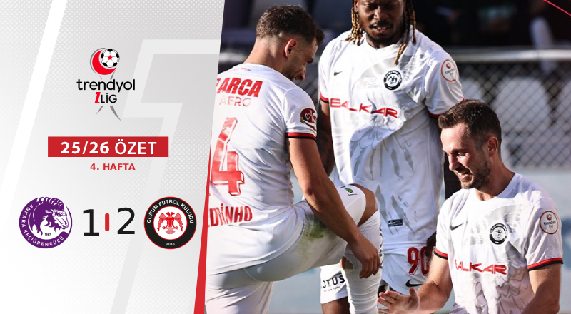 Emre Gökdemir İnşaat Ankara Keçiörengücü 1-2 Arca Çorum FK Maç Özeti