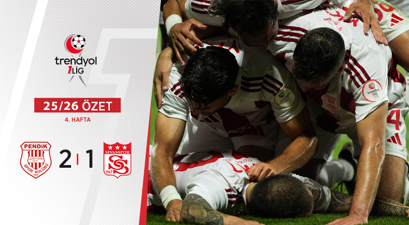 Atko Grup Pendikspor 2-1 Özbelsan Sivasspor Maç Özeti