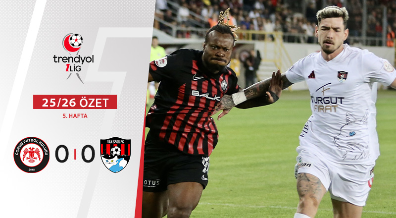 Arca Çorum FK 0-0 İmaj Altyapı Van Spor FK Maç Özeti