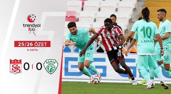 Özbelsan Sivasspor 0-0 Serik Spor Futbol A.Ş. Maç Özeti