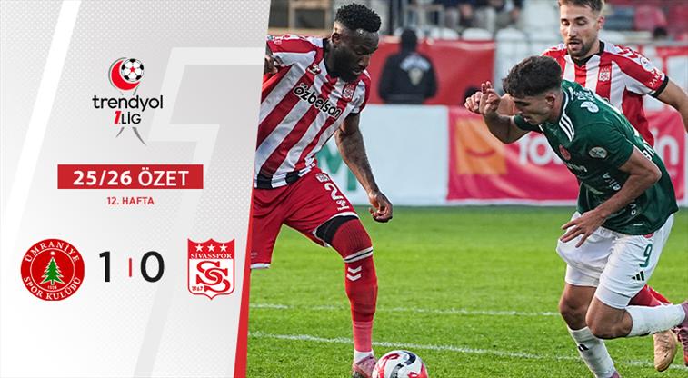 Eminevim Ümraniyespor  1-0 Özbelsan Sivasspor Maç Özeti