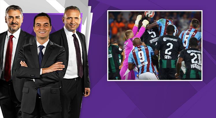Trabzonspor - Kocaelispor maçının tartışmalı pozisyonlarına TRİO'da konuşuldu