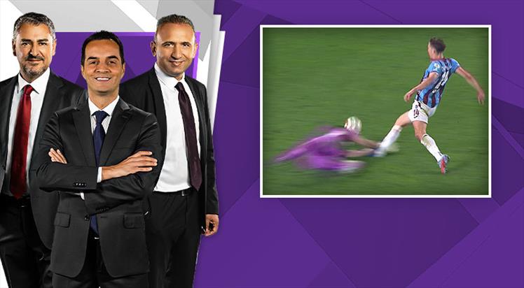 Trabzonspor - Zecorner Kayserispor maçının tartışmalı pozisyonları TRİO'da konuşuldu