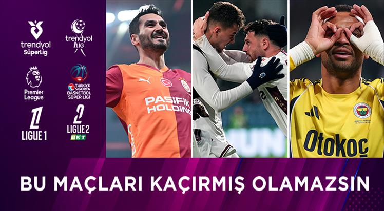 Haftaya damga vuran 10 maçın özeti burada